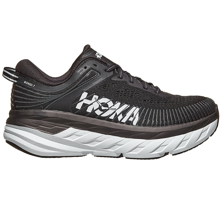 HOKA ONE ONE Bondi 7 Women's Shoes Black/White